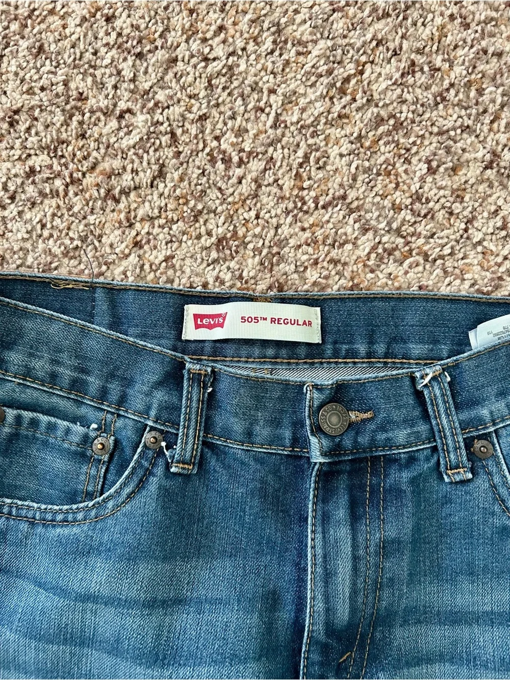 Levi's Kids Blue Denim Jeans